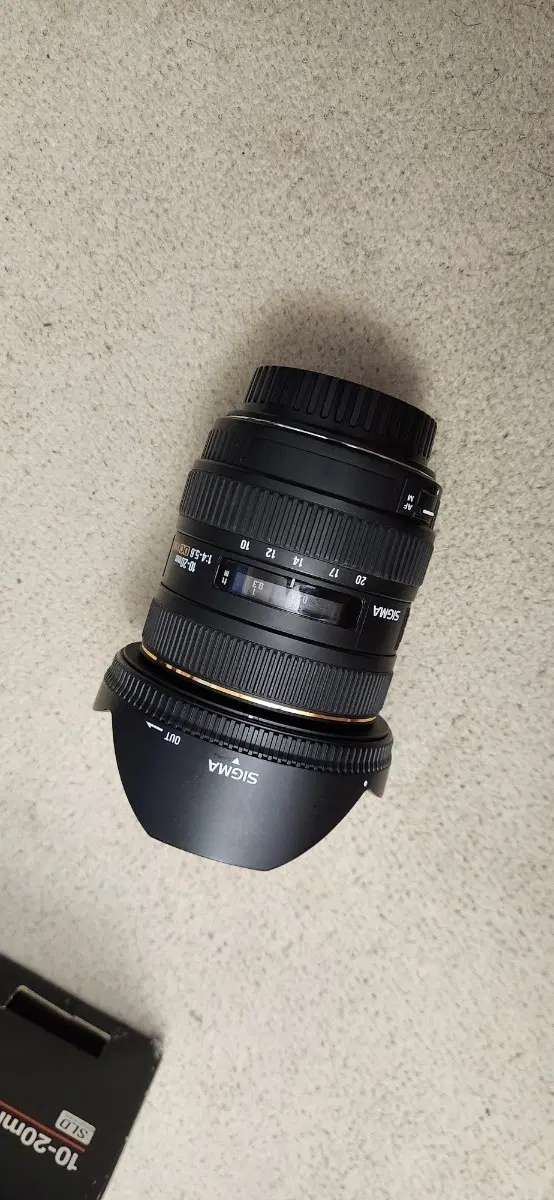 캐논마운트 시그마 10-20mm F4-5.6 EX DC HSM 렌즈