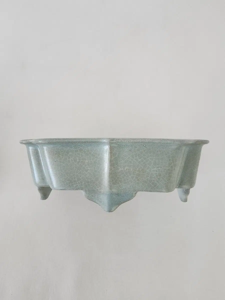 여요 수선반 높이6.7cm폭19.5cm 중국도자기