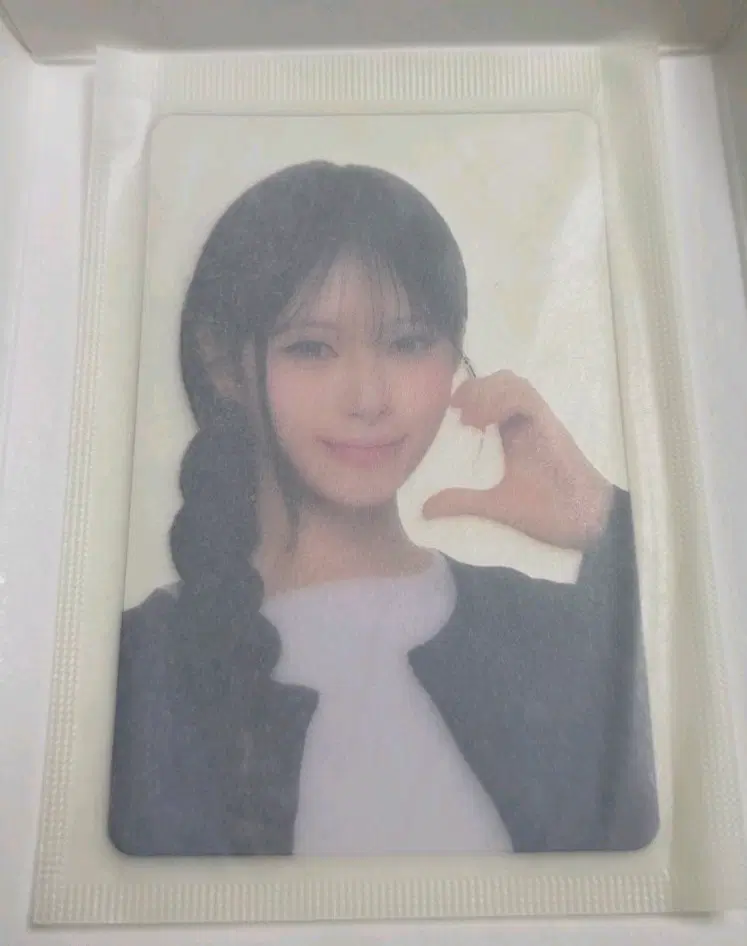 cu 리센느빵 리브 포카 포토카드