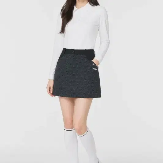 핑 블랙 여자 70-95 미니스커트 O5695
