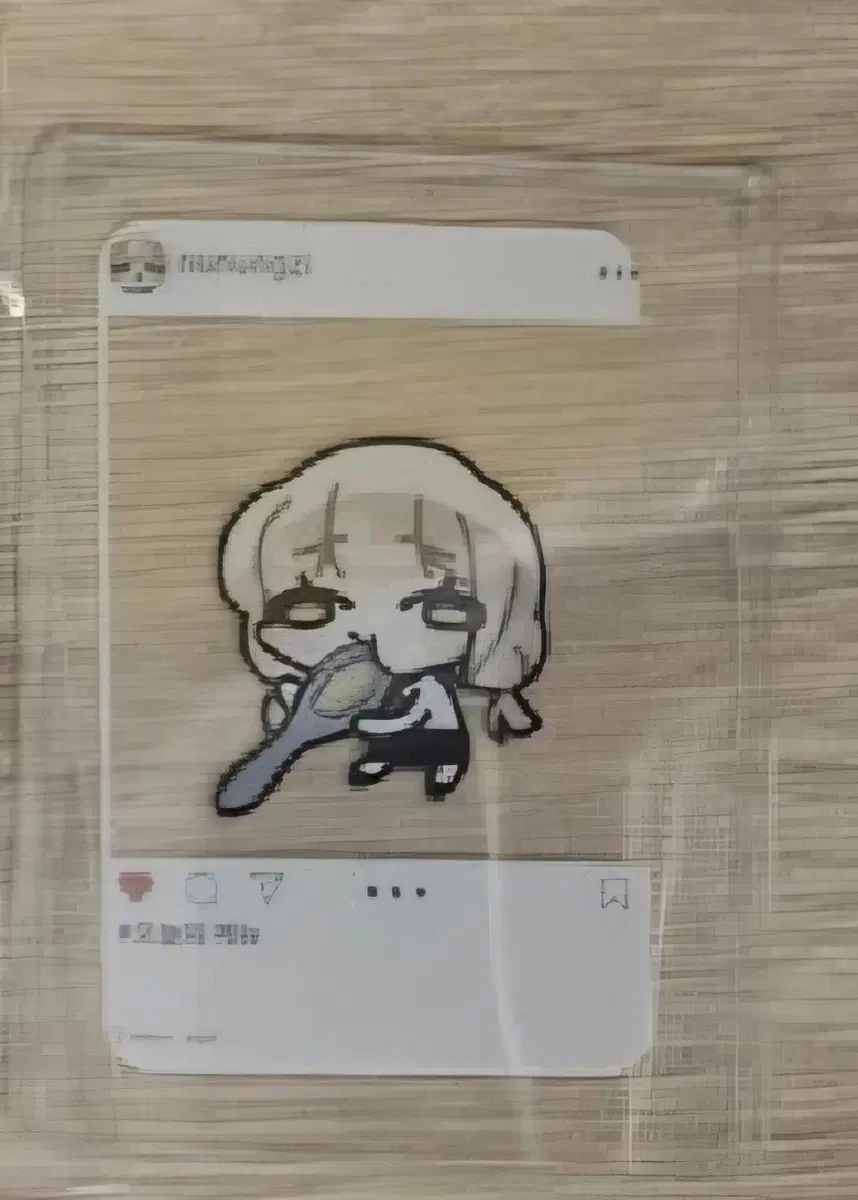 누눙지님 프레임 카드 판매합니다