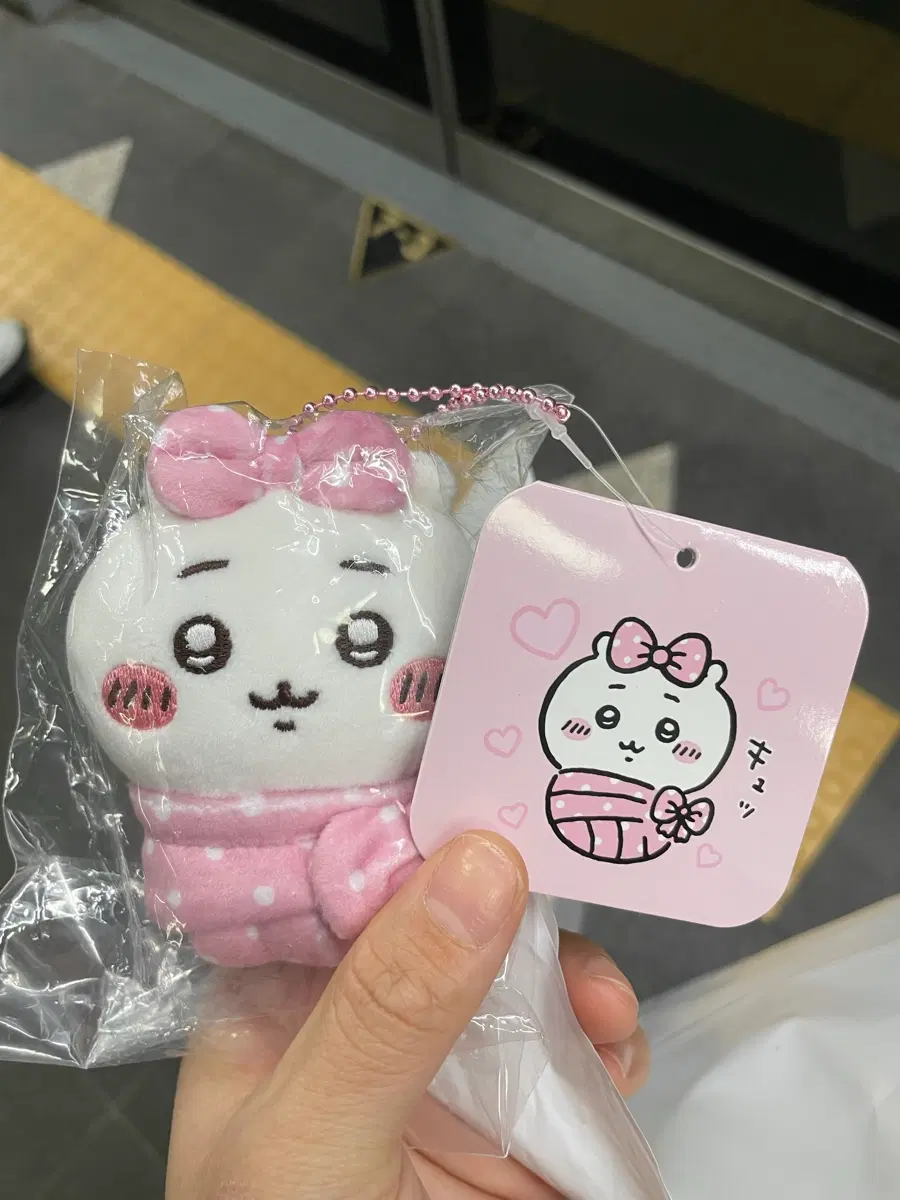 치이카와 포대기 인형 마스코트 정품