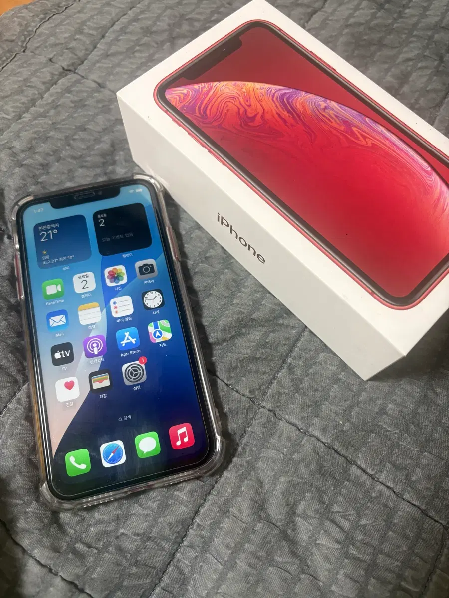애플 아이폰 XR 레드 128GB (A~S급)