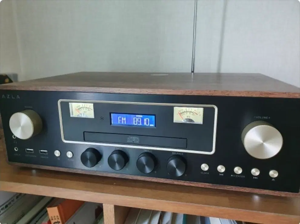 AZLA 아즈라 CDP MP3 FM 라디오 올인원 블루투스 오디오, 리모콘 포함