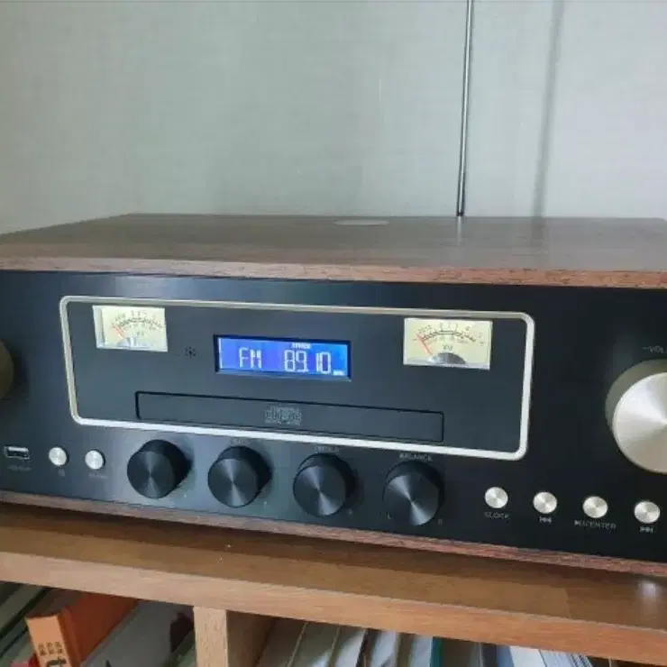 AZLA 아즈라 CDP MP3 FM 라디오 올인원 블루투스 오디오, 리모콘 포함