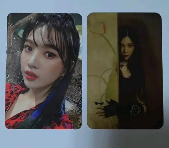 레드벨벳 조이 포카 일괄 알비비 칠킬