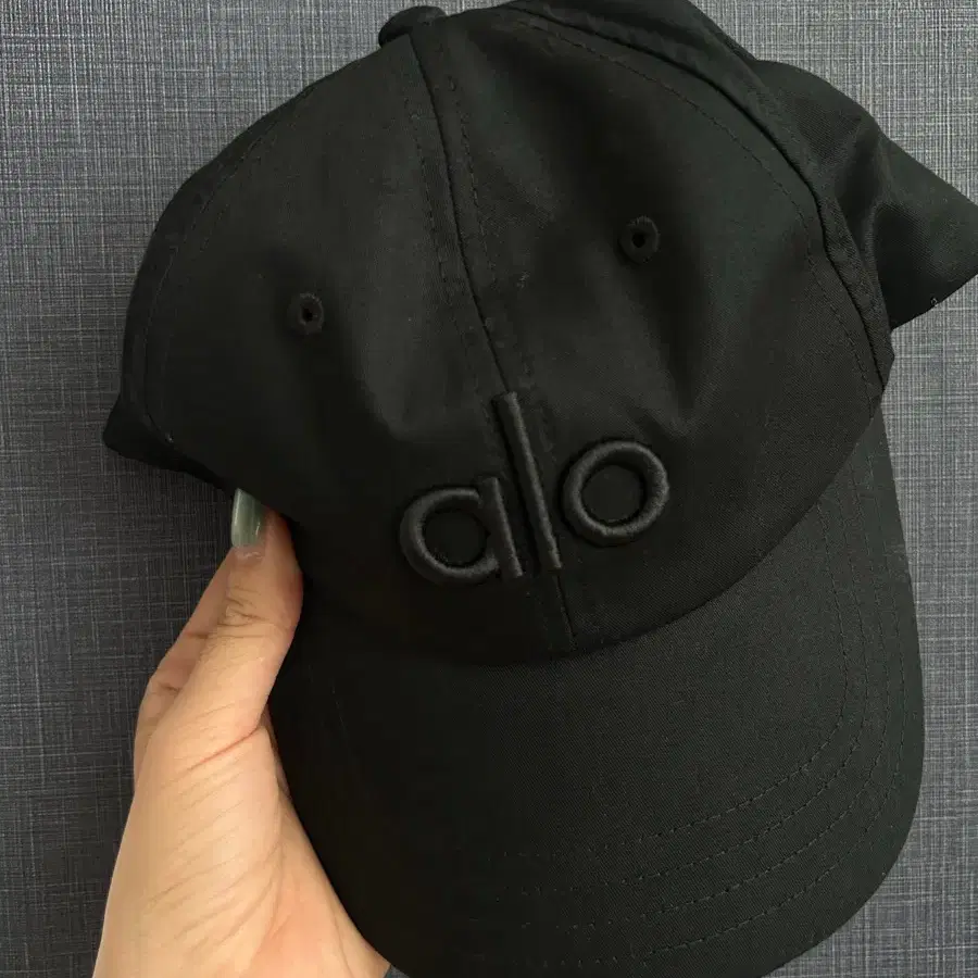 알로 볼캡 Black 1회 착용 상품 판매