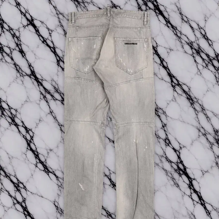 Dsquared2 청바지 회색 찢청