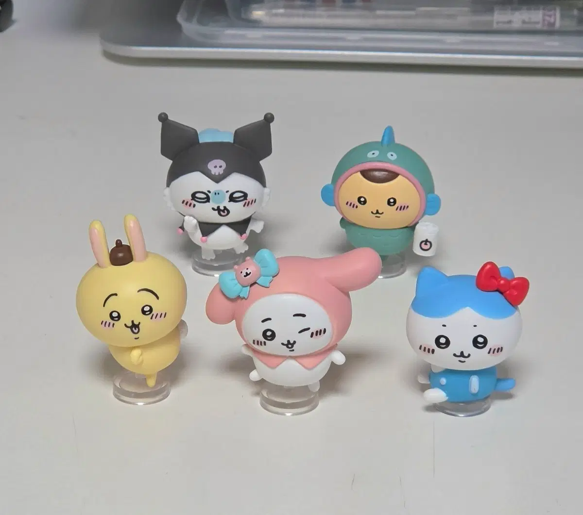산리오 치이카와 가챠 5종풀세트 팝니다