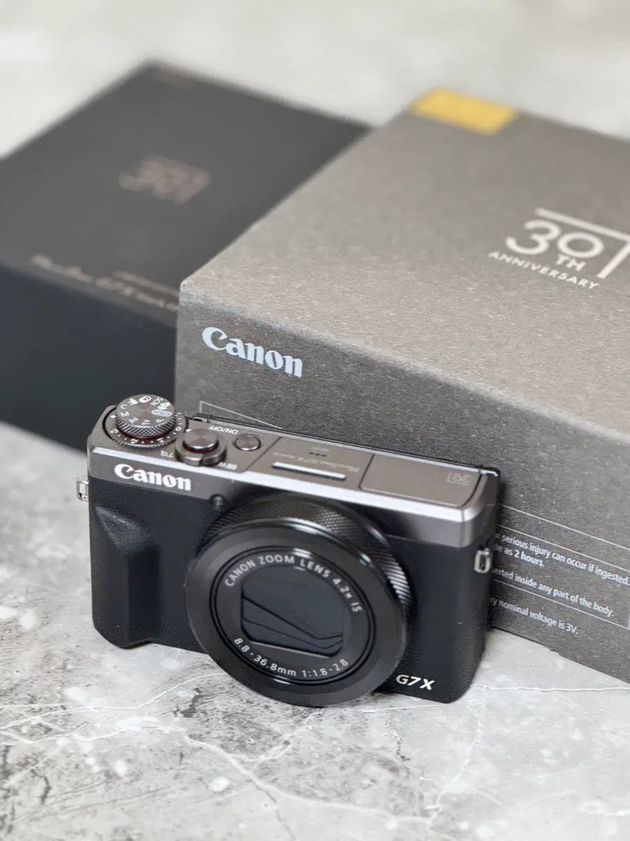 캐논 G7X Mark III 30주년 기념 한정판