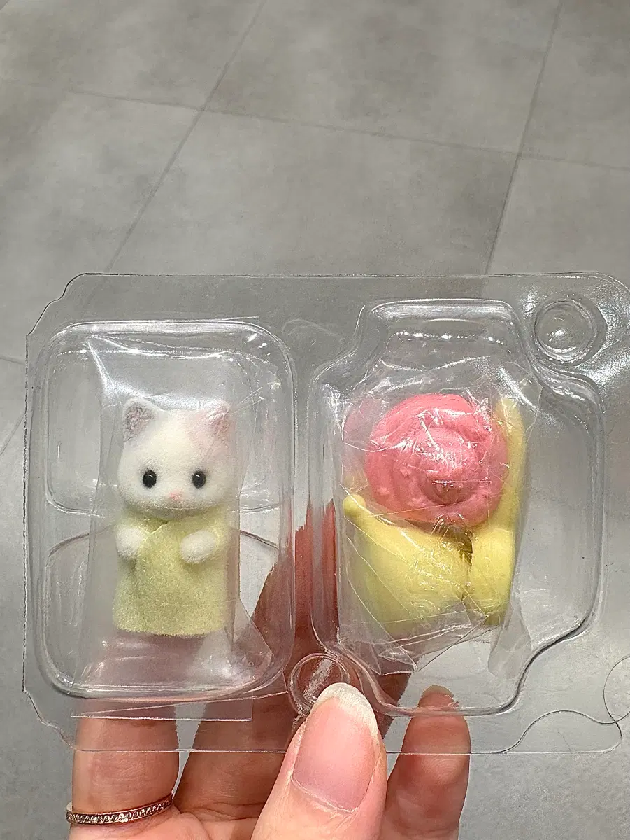 미개봉) 실바니안 요정의 숲 블라인드백 라떼고양이 달팽이