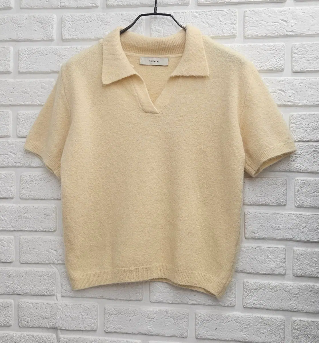 A5062 반팔 니트티(FUREMENT)