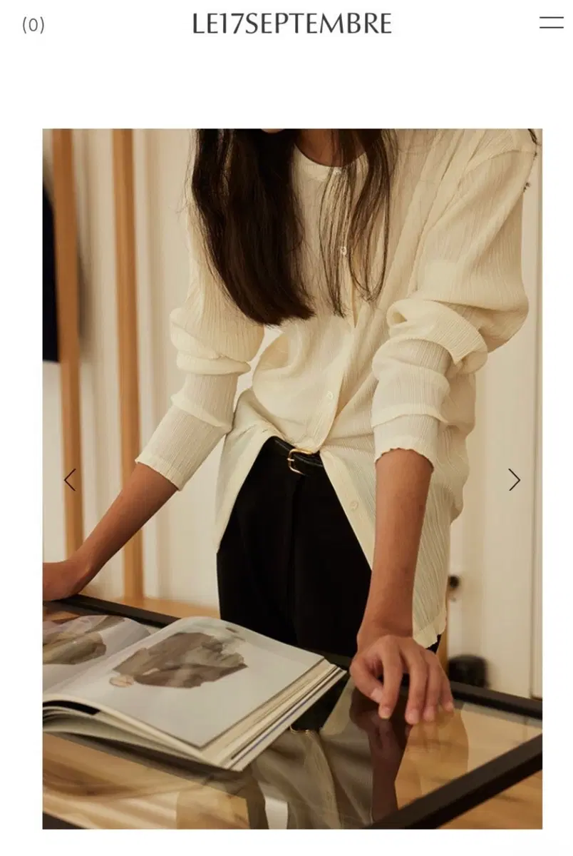le17septembre MATERA PLEATS SHIRTS 마테라 플리츠 셔츠 탑