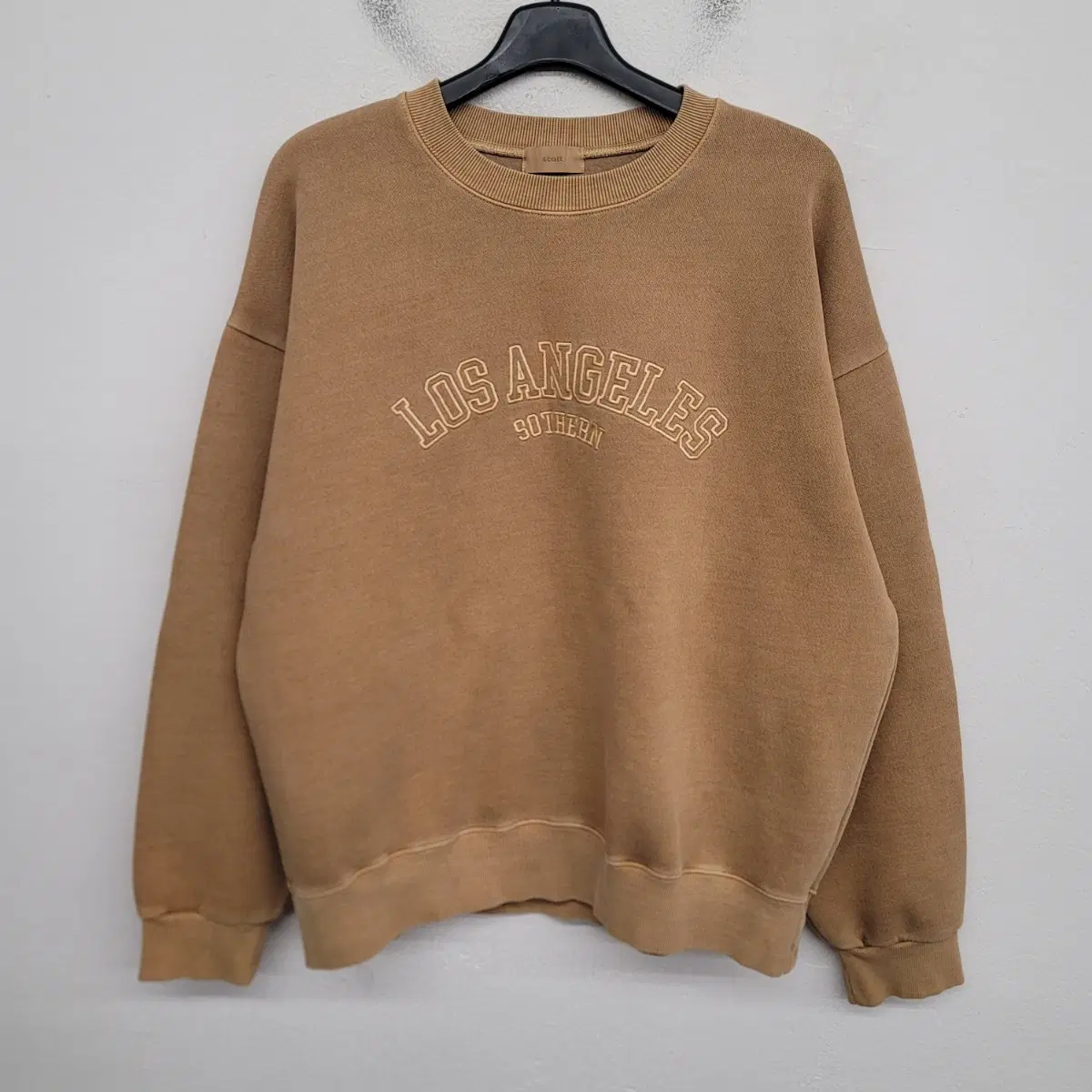 [110/XXL] scott 피그먼트 헤비 웨이트 맨투맨