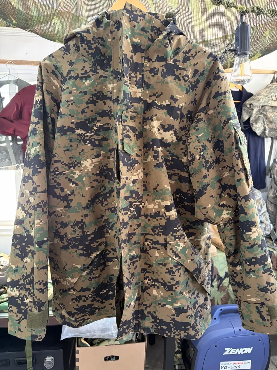 [PROPPER 정품/L] 미해병대 MARPAT 픽셀 방한 파카 (마이크로플리스 내피 풀세트)