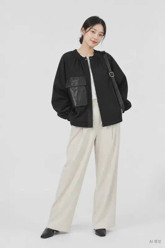 비씨비지 블랙 여자 88-160 자켓 O5715
