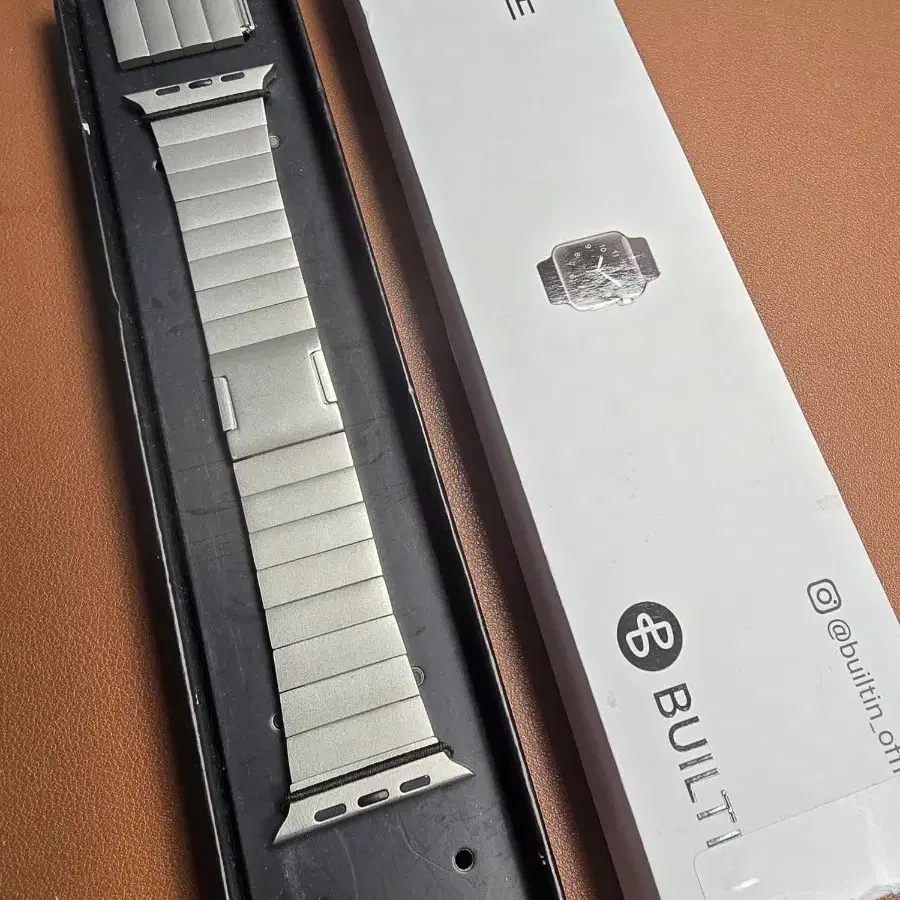 BUILTIN(빌틴)애플워치 메탈 마그네틱 울트라 링크 브레이슬릿 스트랩