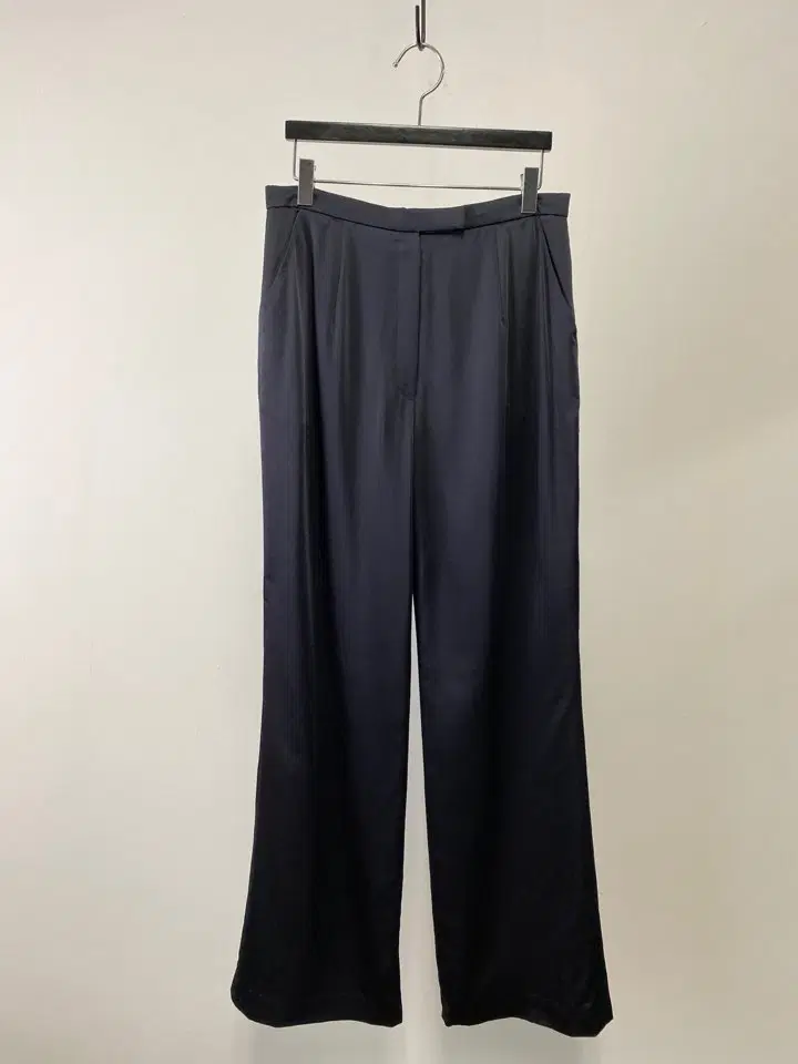 빈티지 CARVEN PARIS 실키 텍스쳐 플레어 팬츠