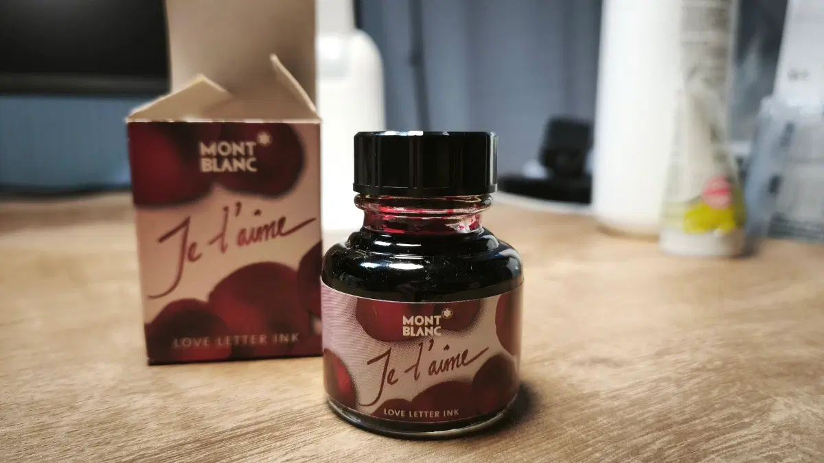 몽블랑 쥬뗌므 Je t'aime 러브레터 한정판 잉크 장미향