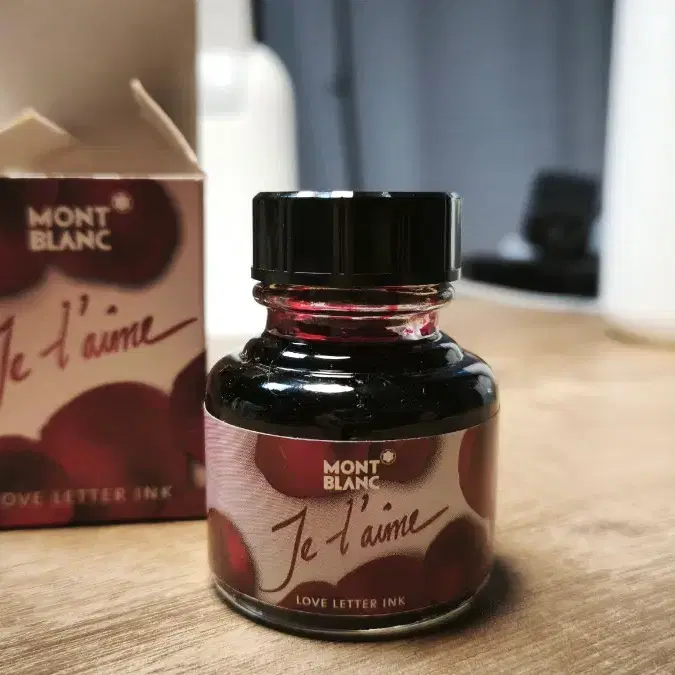 몽블랑 쥬뗌므 Je t'aime 러브레터 한정판 잉크 장미향