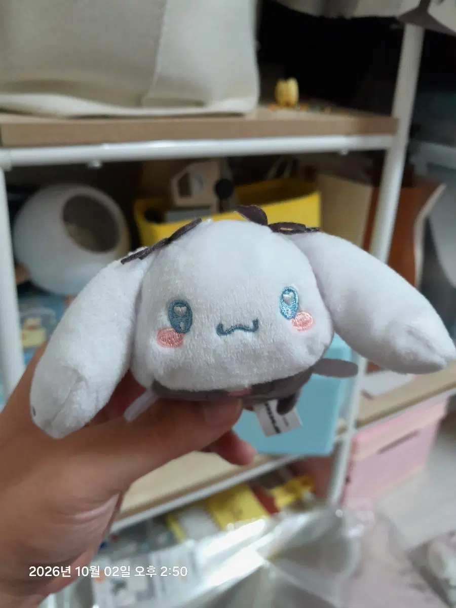 산리오 시나모롤 고딕 키링 인형