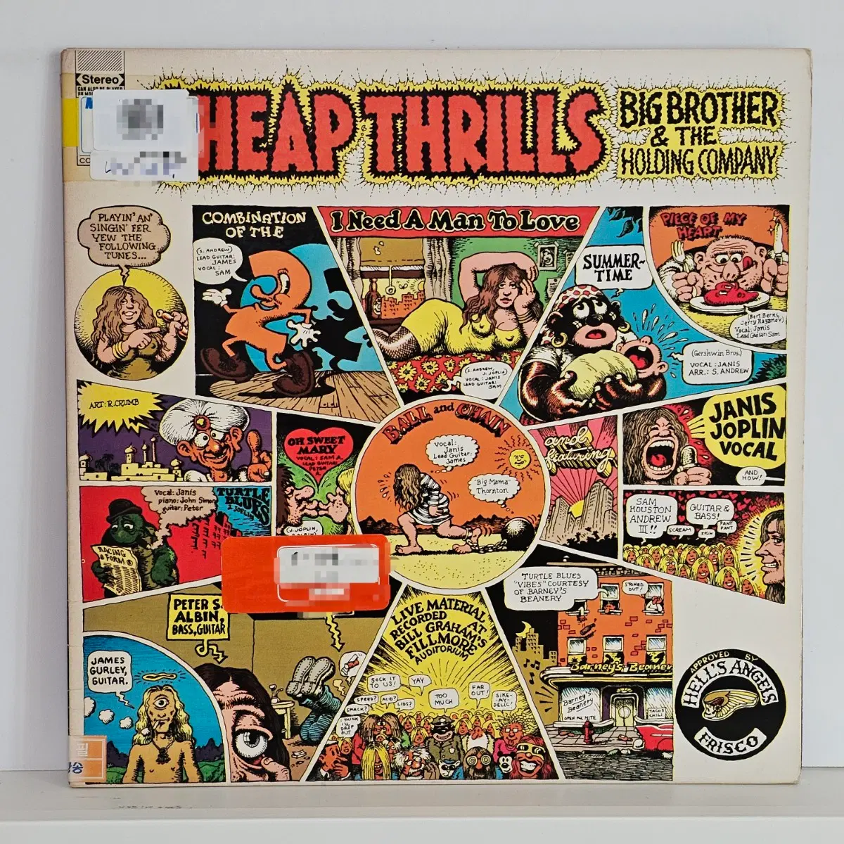 Big Brother & The Holding Company - Cheap Thrills LP