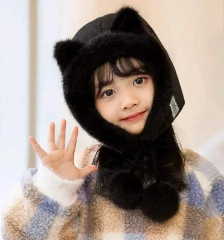 아기 겨울 모자