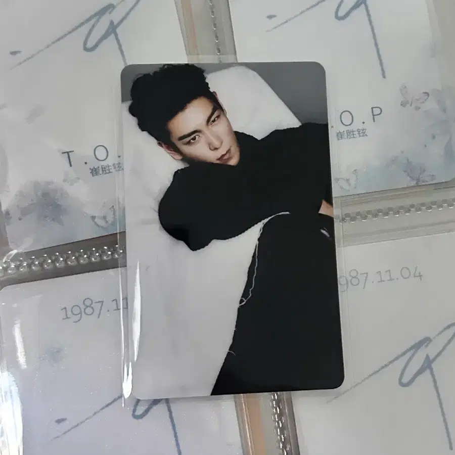 탑 최승현 TOP 포카 포토카드 비공 양도