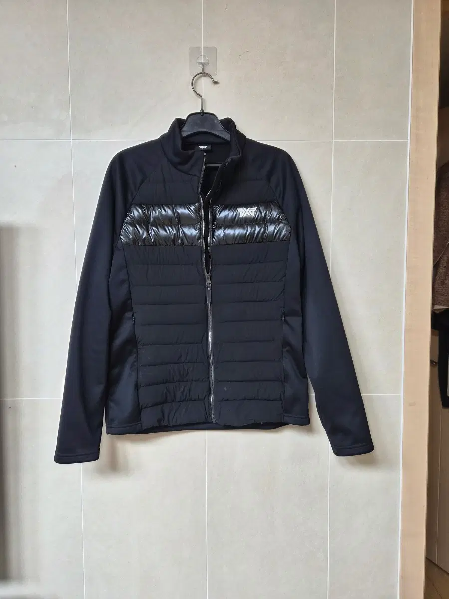 PXG 20FW 패딩 믹스 자켓 블랙 100