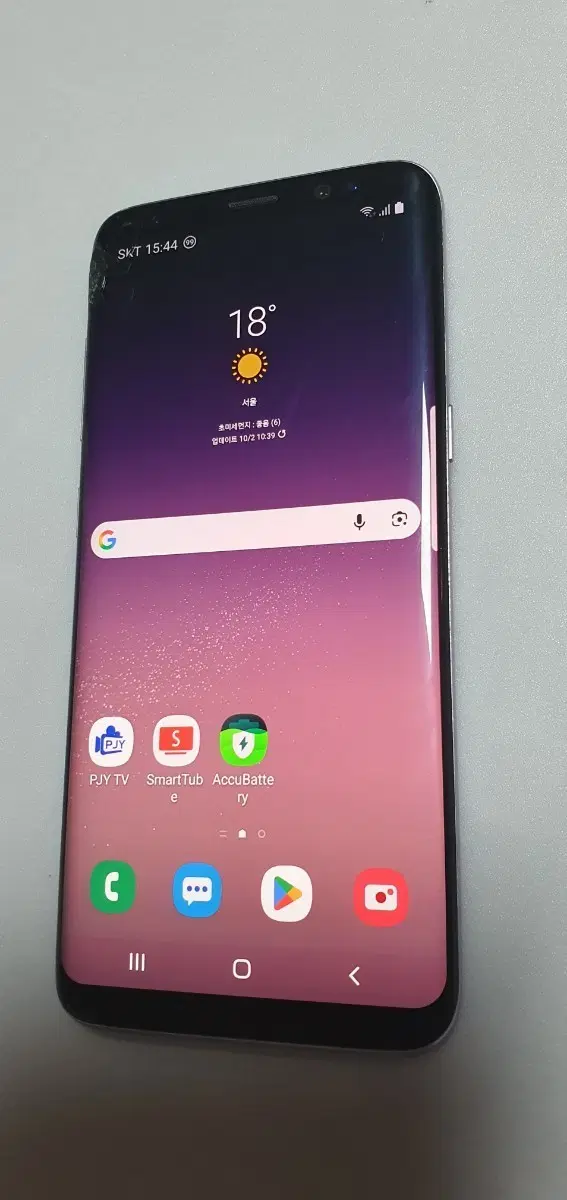 갤럭시 S8 64GB 미드나잇 블랙 (상단 파손/약잔상) SKT/알뜰폰 [폰살림ReBone]