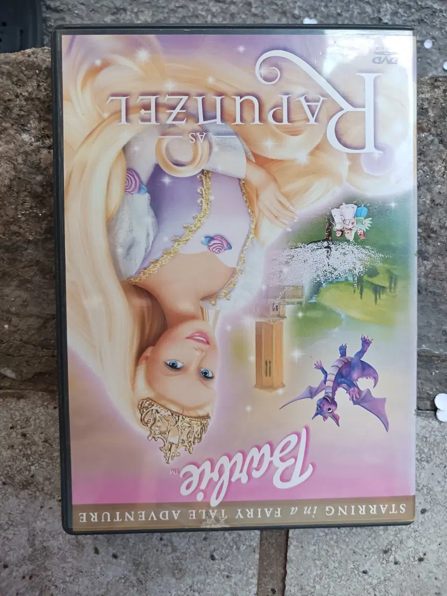 바비 라푼젤 DVD...영어판