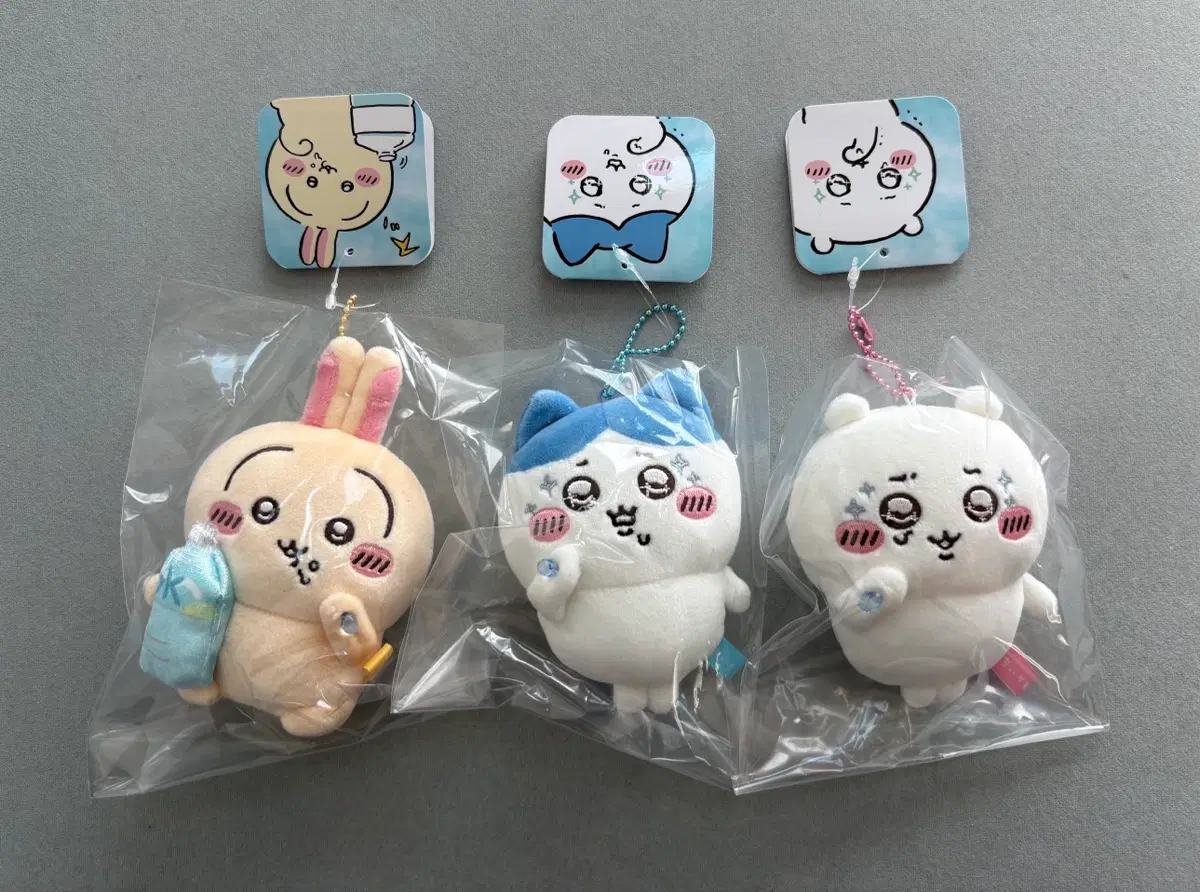 치이카와 물 마스코트 3종