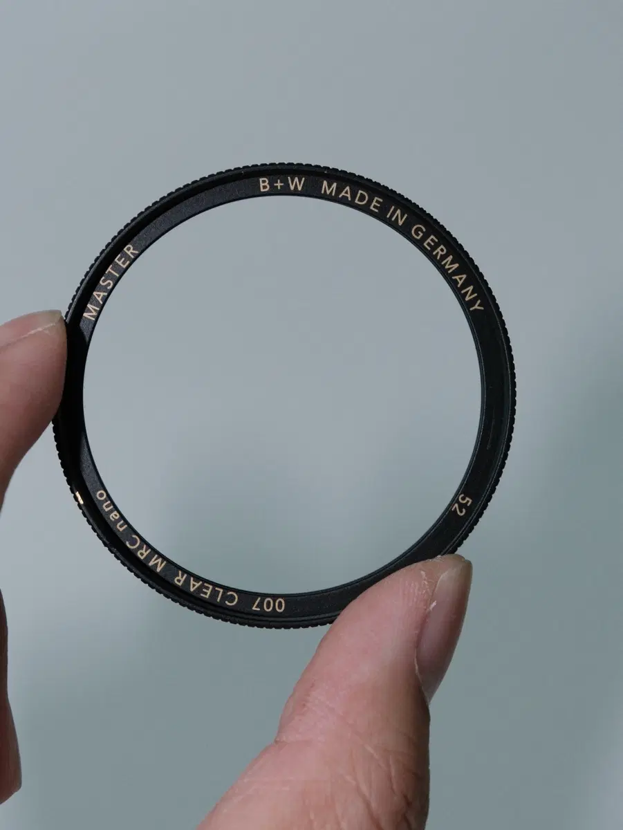 B+W 52mm 007 MASTER CLEAR MRC nano 필터