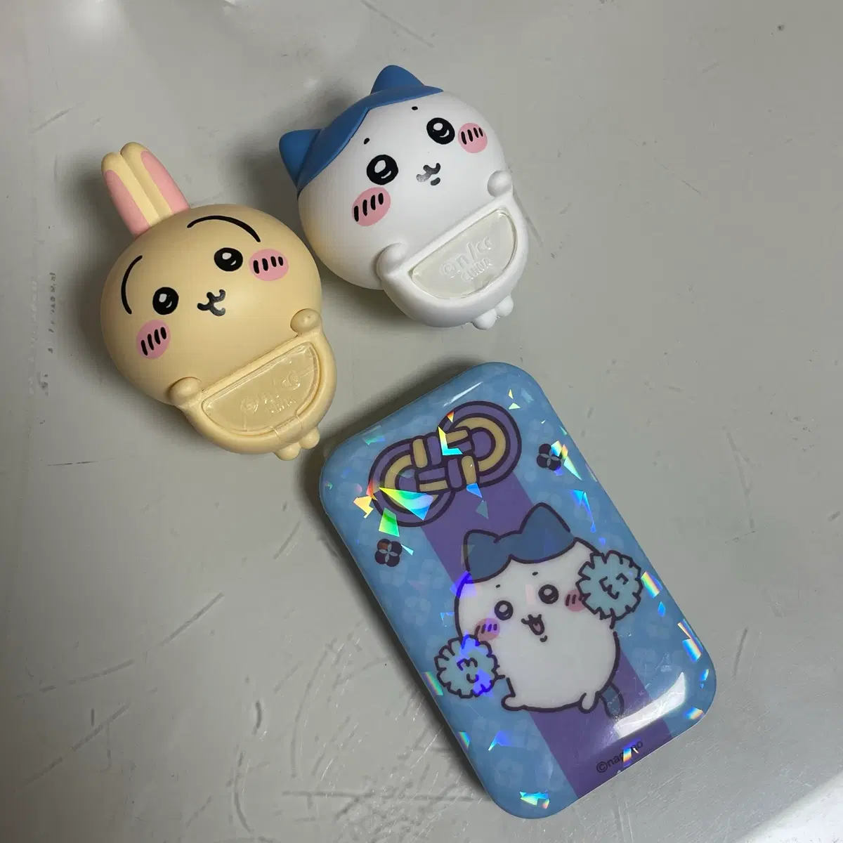 치이카와 먼작귀 히퍼 우사기+하치와레세트+하치 오마모리 배지