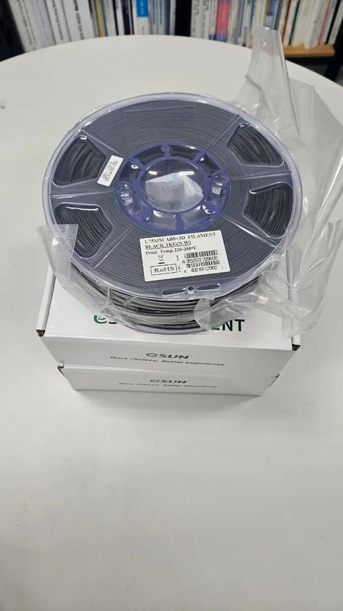 [미개봉 새제품] eSUN 정품 저수축 ABS+ 필라멘트 1.75mm 판매합니다.