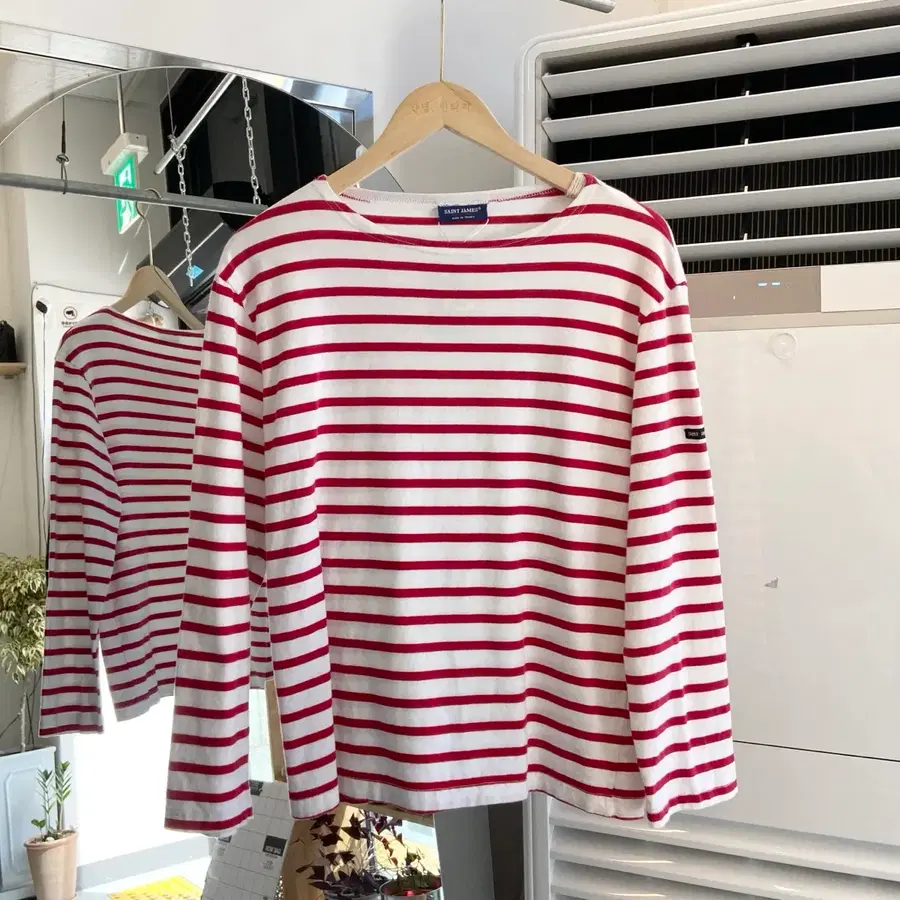 세인트제임스 스트라이프 긴팔티 M(95) Saint James T shirt