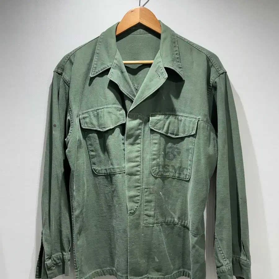 레어* 50s 오리지널 USMC P56 코튼 유틸리티 셔츠