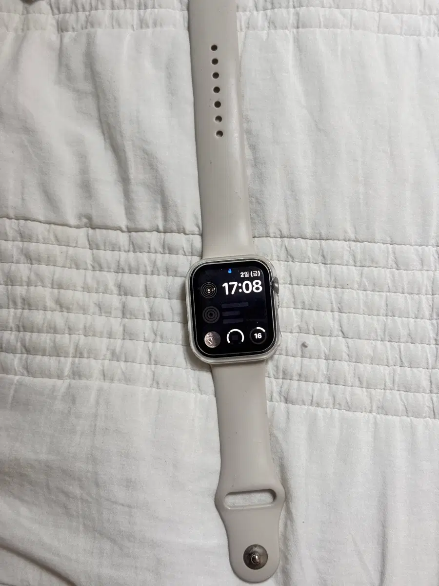 애플워치 SE 44mm 실버