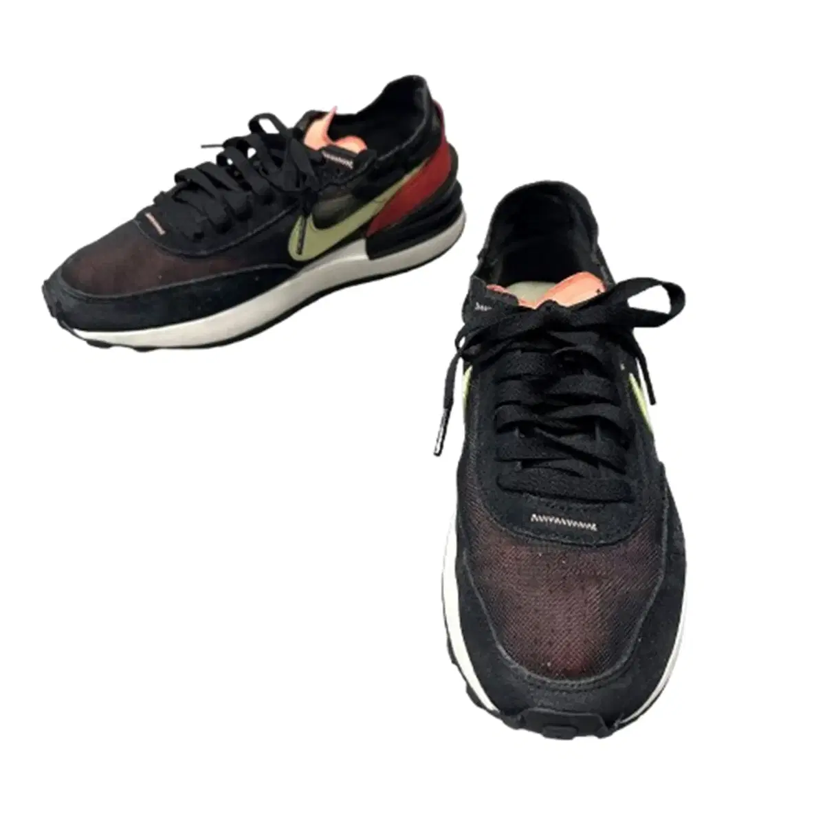 [240] Nike 나이키 와플 원 블랙 라임 아이스
