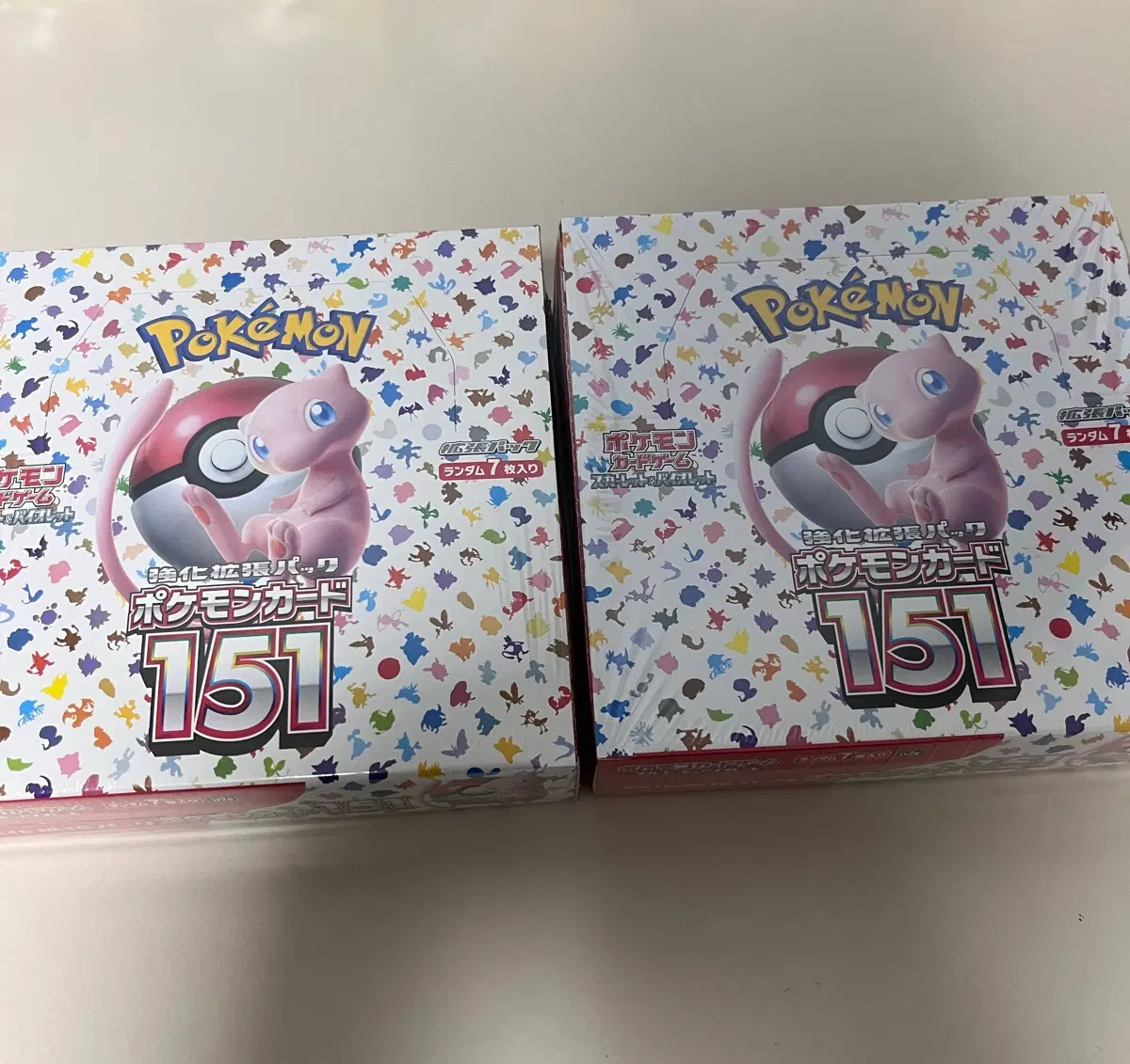 151 일판 박스 슈링크O 포켓몬카드