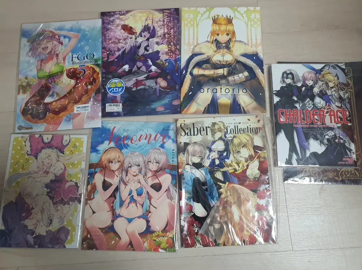 [개별 구매 가능] FGO 및 FATE 위주 회지&팬북