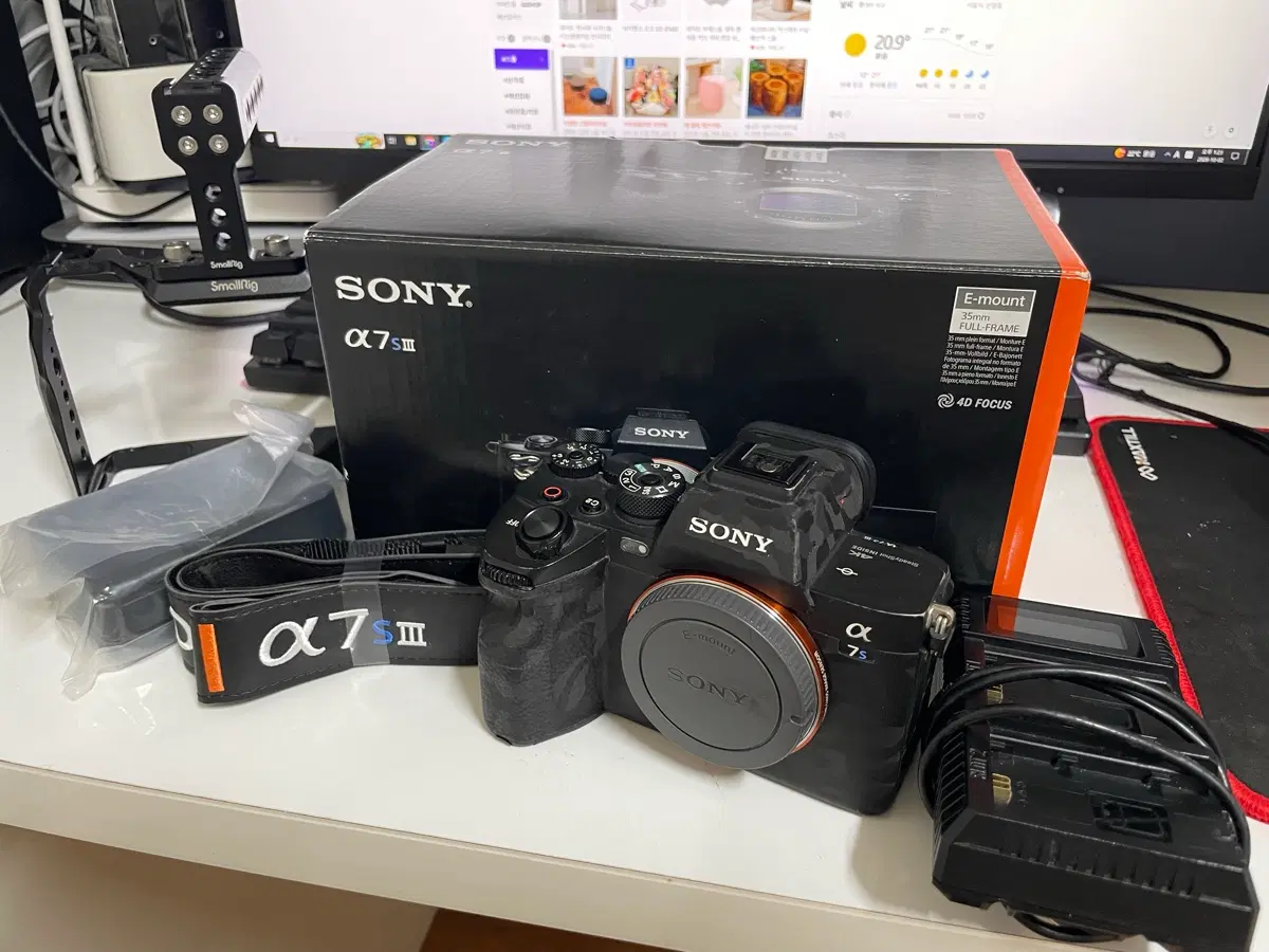 소니 A7S3 풀박스 미러리스 카메라 판매