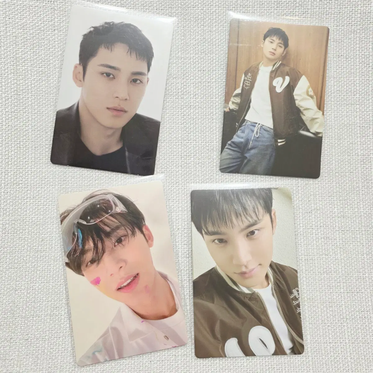 세븐틴 민규 포토카드 4종 일괄