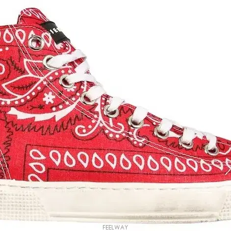 Gienchi Jean Michel red Bandana High Top