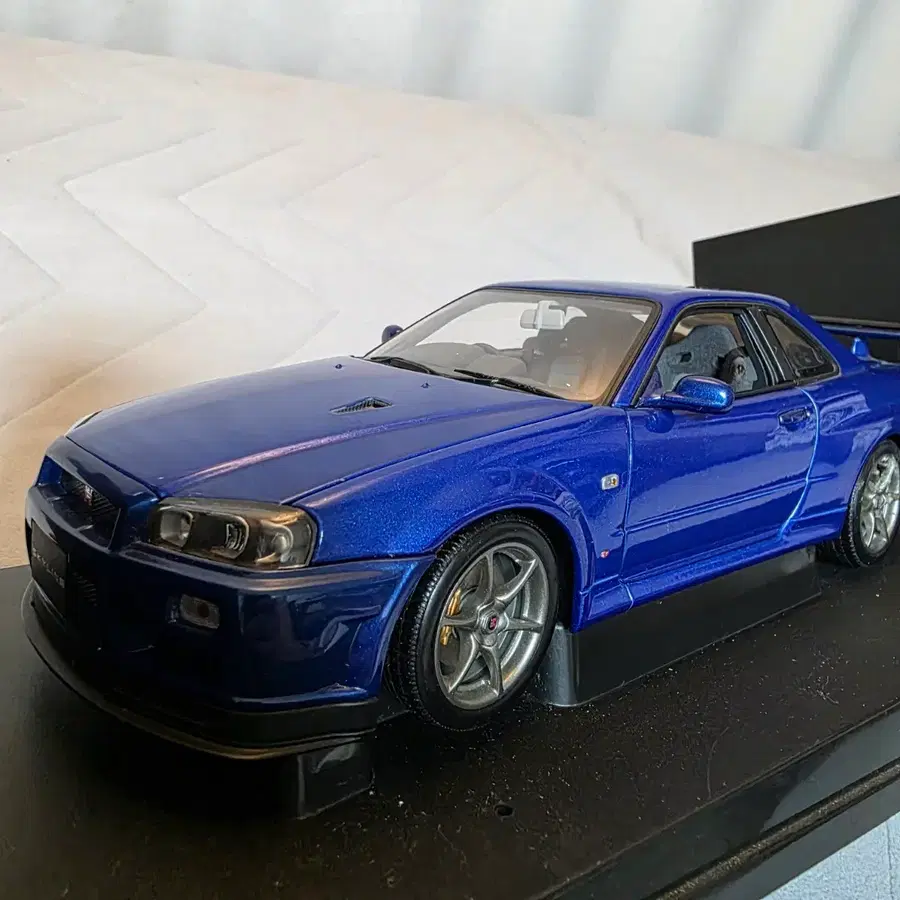 AUTOart 1:18 Nissan Skyline GT-R (R34) V-Spec II Bayside Blue (77300)