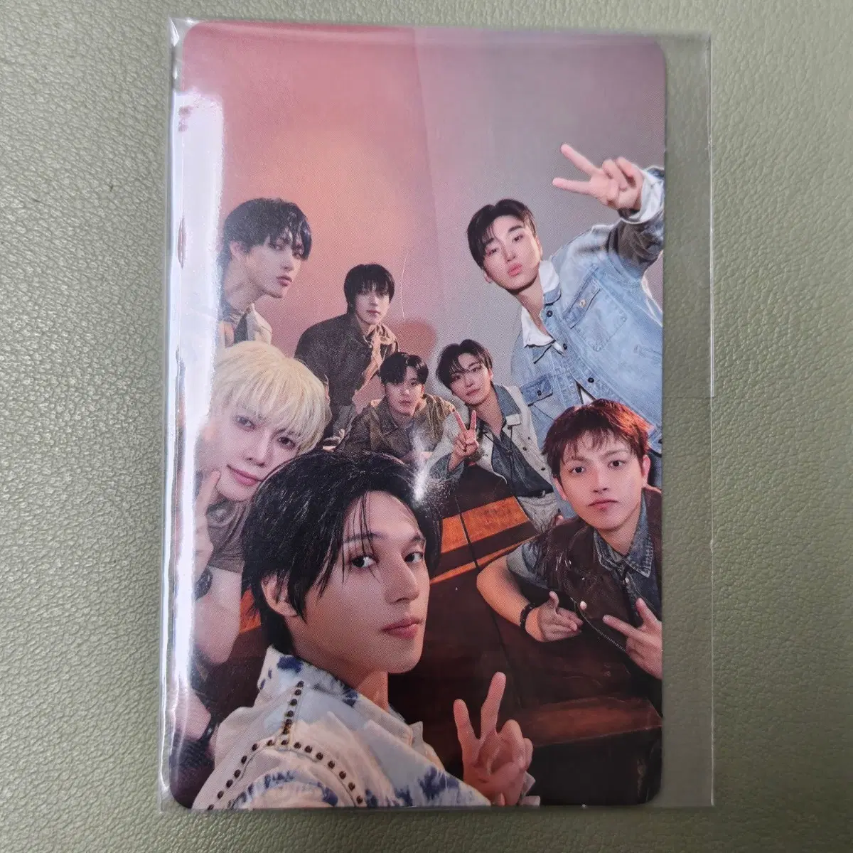 에이티즈 8주년 전시회 블루 드리프트 럭드 단체 포카 양도 ATEEZ 8th Anniversary Exhibition : Blue Drift