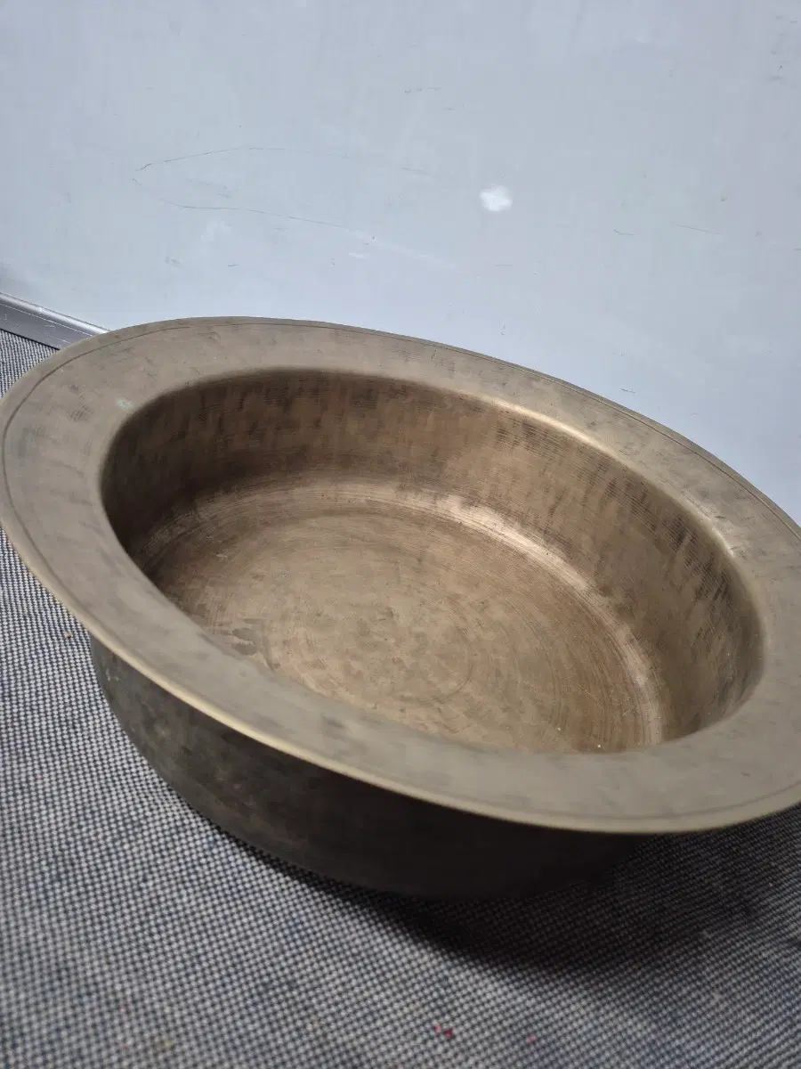 조선방짜놋세숫대야(대형)