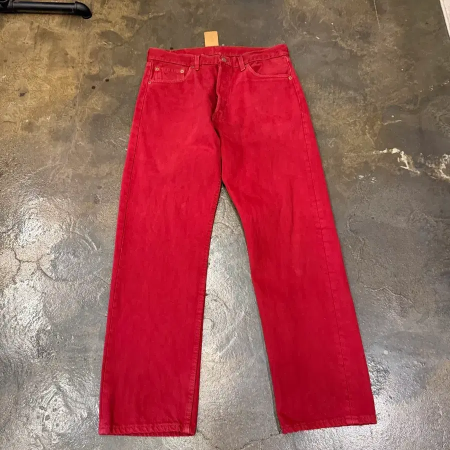 90s Levis 리바이스 501 W34 L30 레드진