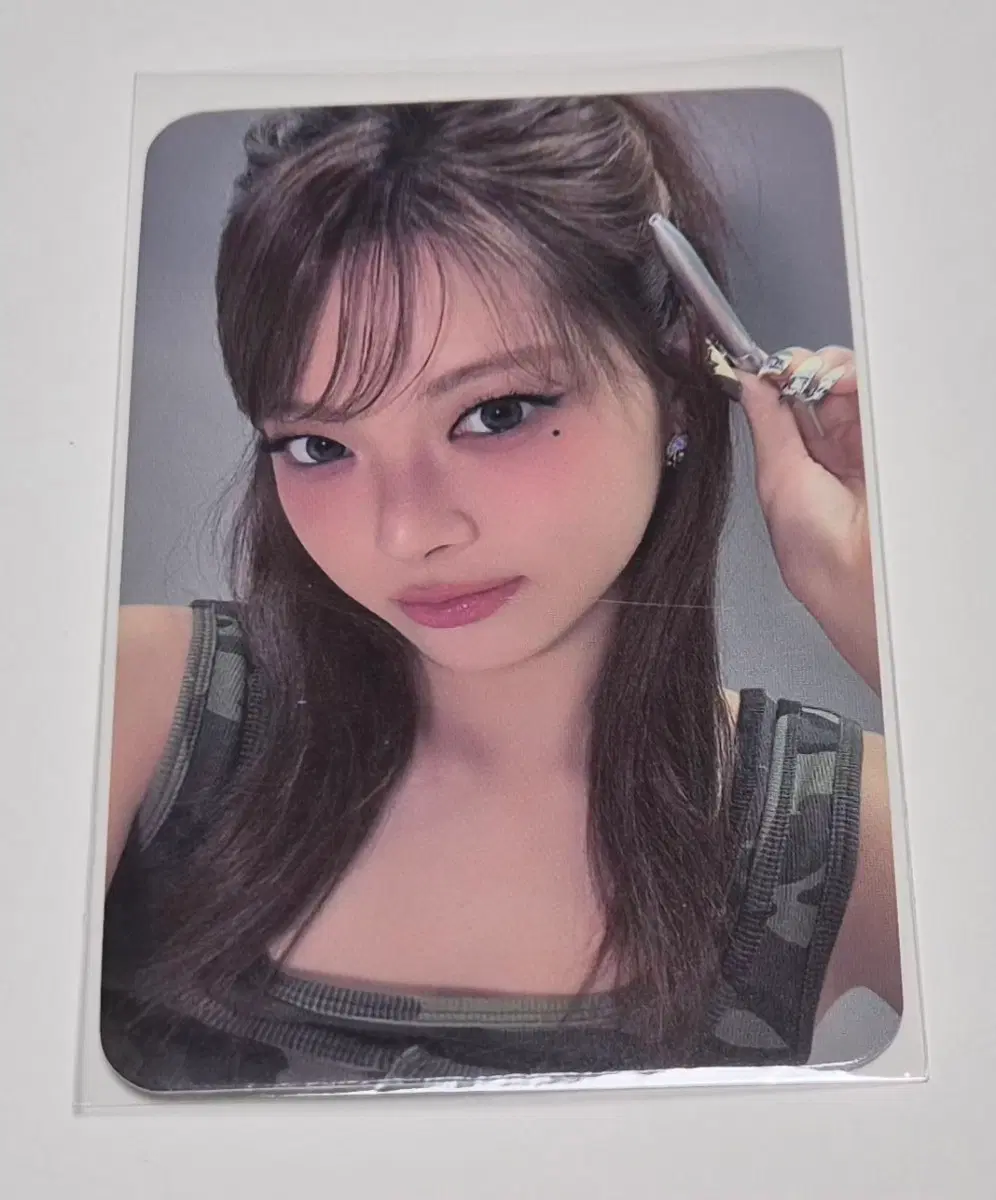 르세라핌 홍은채 MMN 메마나 세븐일레븐 럭드 포카 포토카드 양도