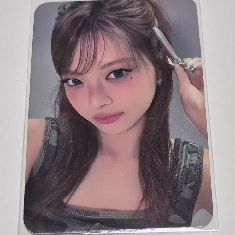 르세라핌 홍은채 MMN 메마나 세븐일레븐 럭드 포카 포토카드 양도